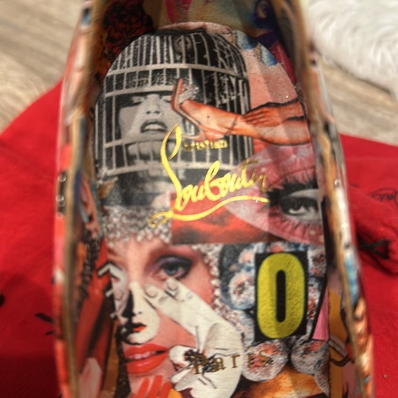 Limited Edition Christian Louboutin Hot Chick Scallop Pointed Toe Pump- SZ 40 - Picture 11 of 13